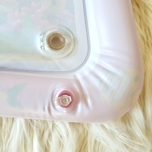 Tummy Time Water Play Mat, Baby Mat for Kids, Mermaid, Pink - Picture 6 of 11